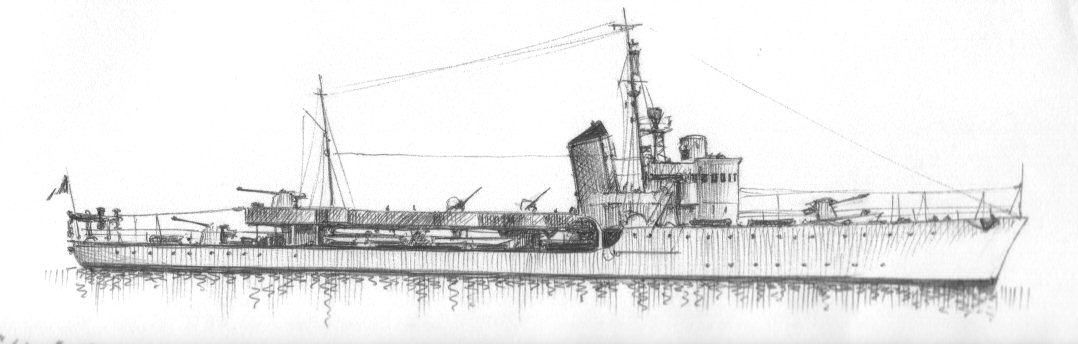 1938 - Torpediniera 'Lira'